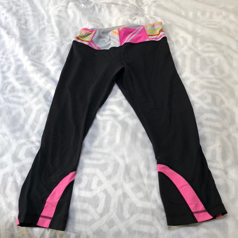 Lululemon Pace Rival Crop Size 6